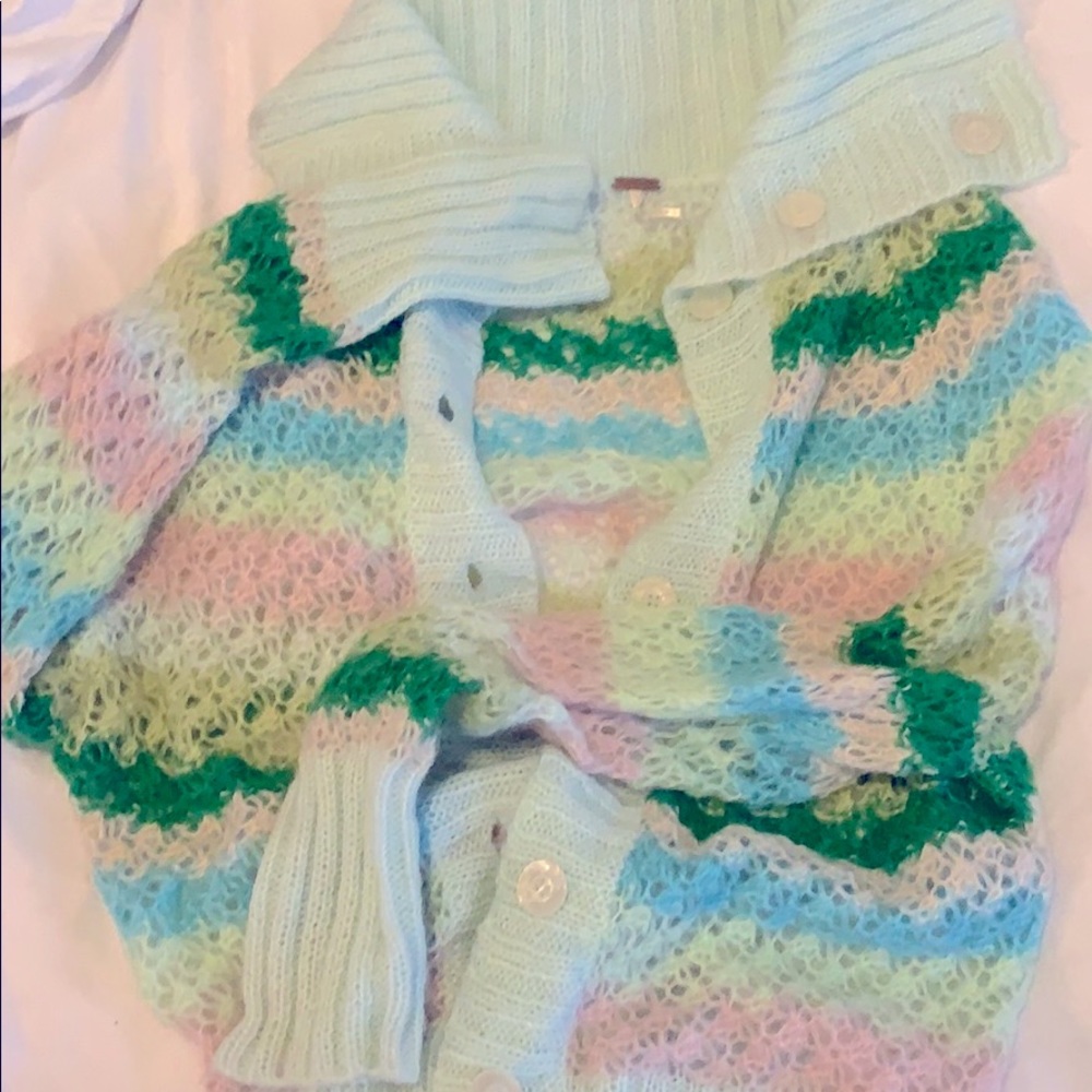 Urban Outfitters crochet sweater medium long